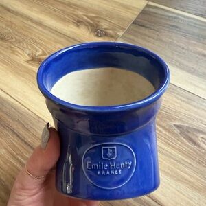 Blue Salt Pig by Emile Henry France